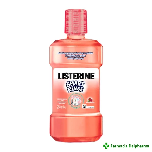 Apa de gura Smart Rinse Kids x 250 ml, Listerine