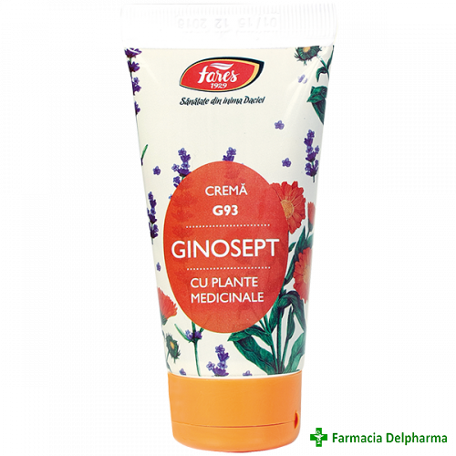 Ginosept crema G93 x 50 ml, Fares