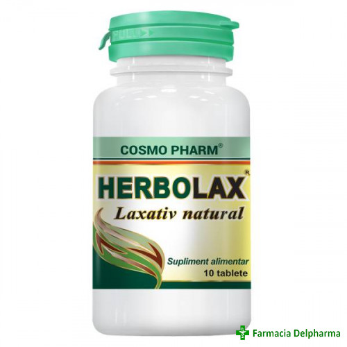 Herbolax x 10 compr., Cosmopharm