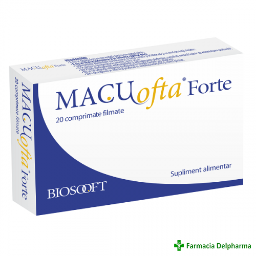 Macuofta forte x 20 compr. film.