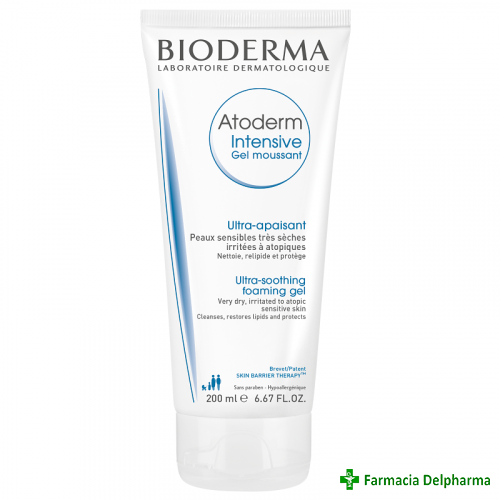 Atoderm Intensive Gel spumant x 200 ml, Bioderma