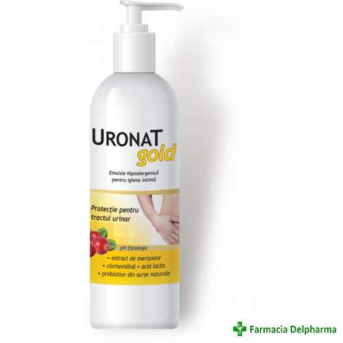 Uronat Gold emulsie hipoalergenica x 400 ml, Zdrovit