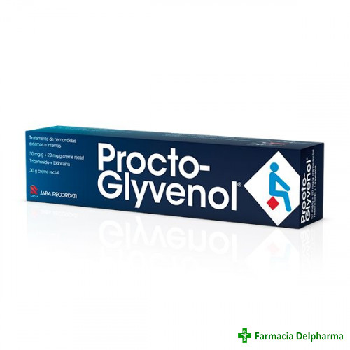 Procto-Glyvenol crema rectala 50 mg/20 mg/g x 30 g, Recordati