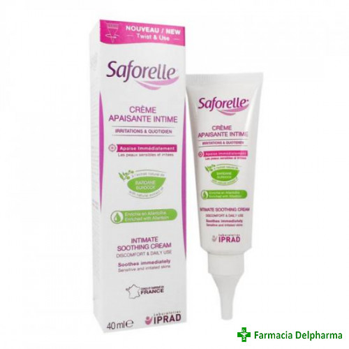 Saforelle crema calmanta intima / corporala x 40ml laboratoires iprad sante