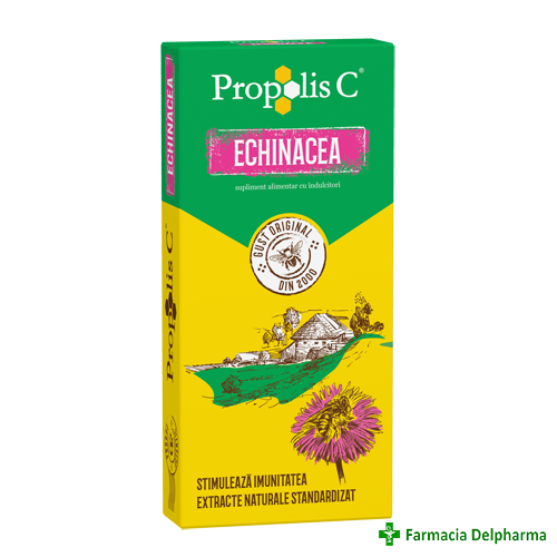 Propolis C + Echinacea x 20 compr. supt, Fiterman