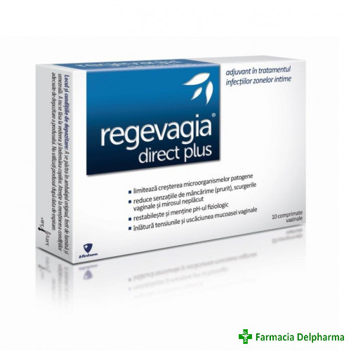 Regevagia Direct Plus x 10 compr. vag., Aflofarm