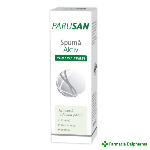 Spuma de par Parusan Aktiv pentru femei x 100 ml, Zdrovit