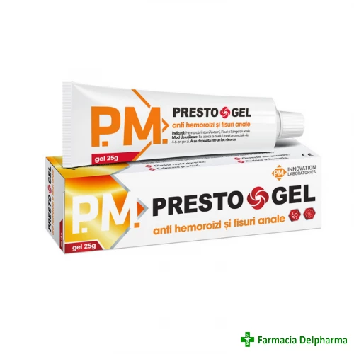 Prestogel x 25 g, P.M. Innovation Laboratories