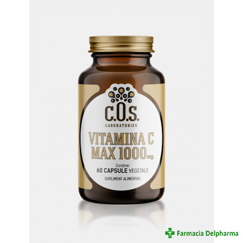 Vitamina C Max 1000 mg x 60 caps., COS Laboratories