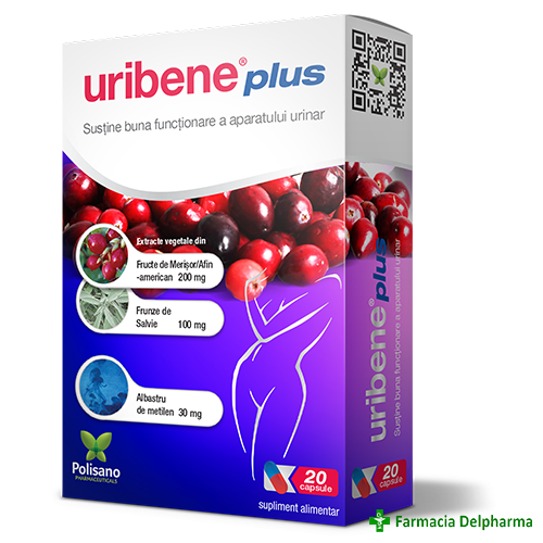 Uribene Plus x 30 caps., Polisano