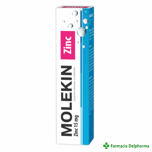 Molekin Zinc 15 mg x 20 compr. eff., Zdrovit