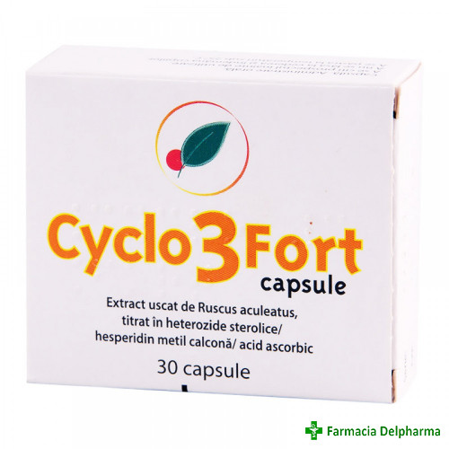 Cyclo 3 Fort x 30 caps., Pierre Fabre