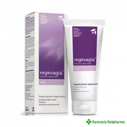 Regevagia gel igiena intima 40+ x 180 ml, Aflofarm