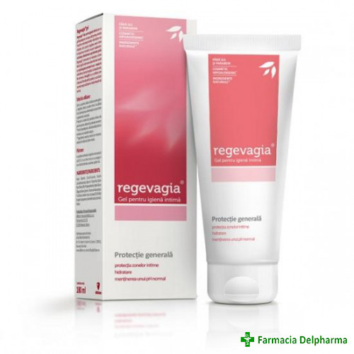 Regevagia gel pentru igiena intima x 180 ml, Aflofarm