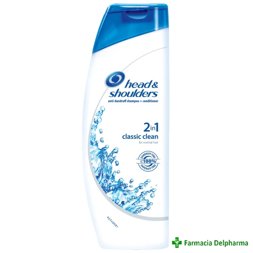 Sampon antimatreata Classic Clean 2 in 1 x 200 ml, Head & Shoulders