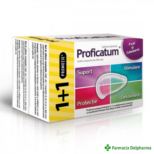 Proficatum x 30 compr. 1+1 gratis, Aflofarm