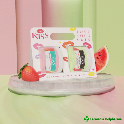 KISS Strawberries & Cream + Juicy Watermelon Unt de corp 2 x 150 ml, Fiterman