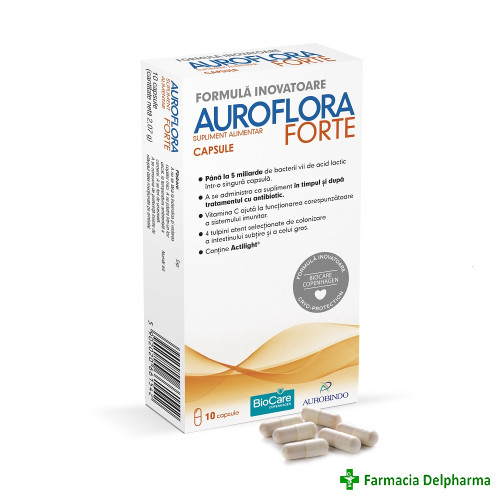 Auroflora Forte x 10 caps., Aurobindo