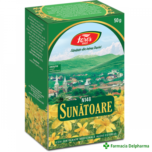 Ceai Sunatoare N148 x 50g, Fares