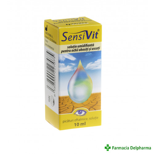 SensiVit picaturi oftalmice x 10 ml, Unimed Pharma