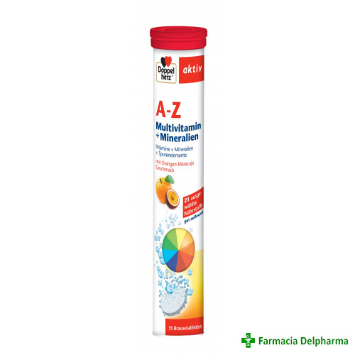 A-Z Multivitamine si Minerale x 15 compr. eff., Doppelherz