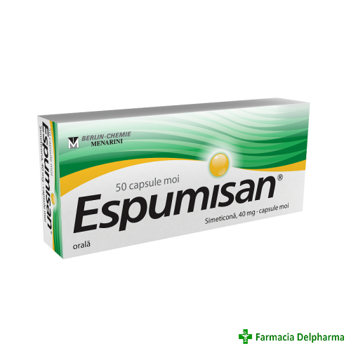 Espumisan 40 mg x 50 caps., Berlin-Chemie