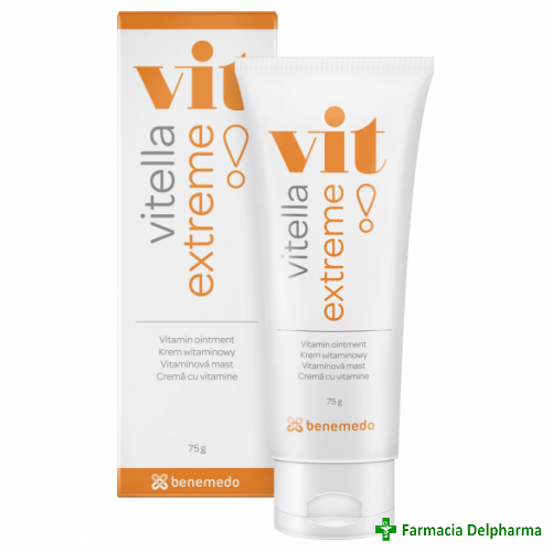 Vitella Extreme crema cu vitamine x 75 g, Benemedo