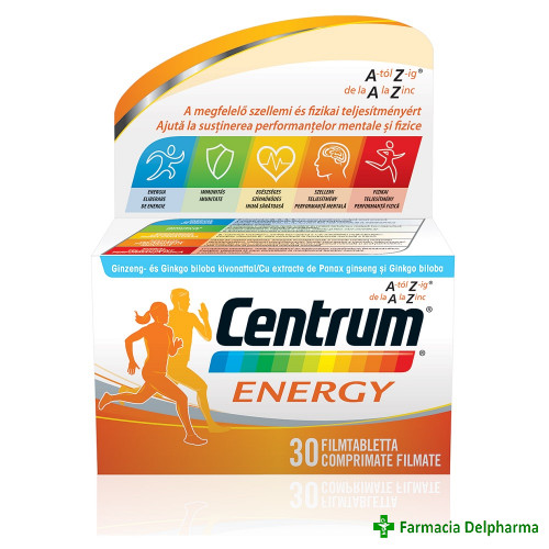 Centrum Energy x 30 compr., GSK