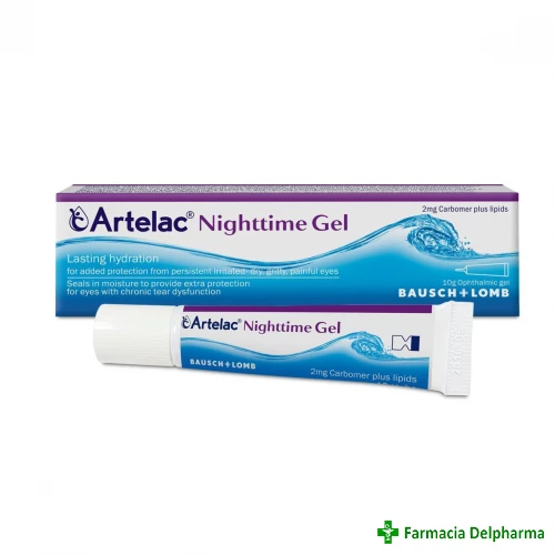 Artelac Nighttime gel oftalmic x 10 g, Bausch & Lomb