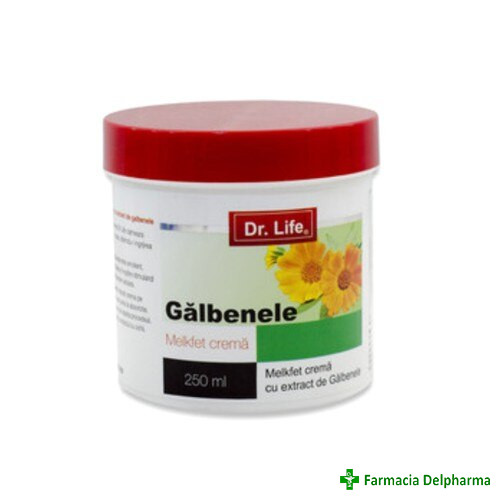 Crema cu Galbenele Melkfett x 250 ml, Dr. Life