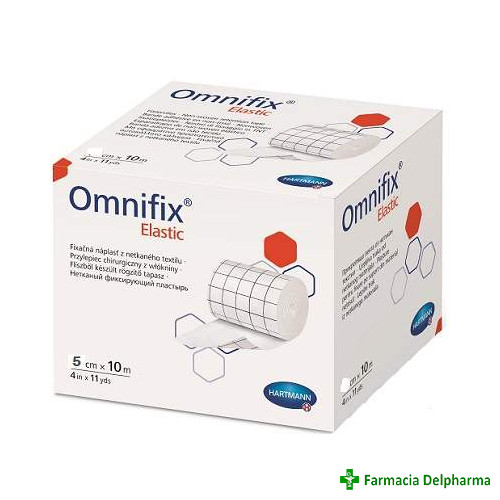 Omnifix plasture elastic hipoalergenic 5 cm x 10 m x 1 rola, Hartmann