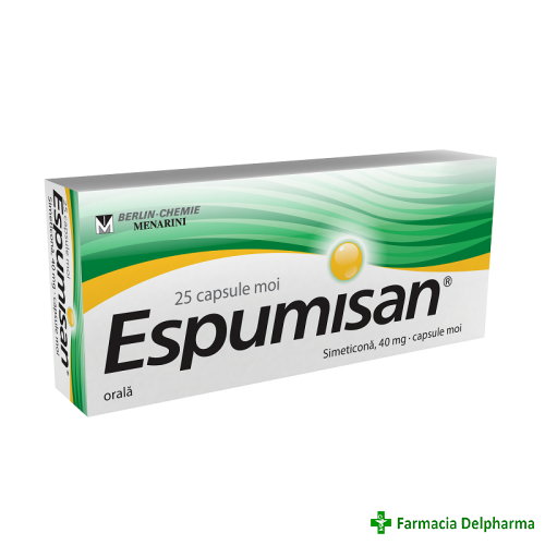 Espumisan 40 mg x 25 caps., Berlin-Chemie