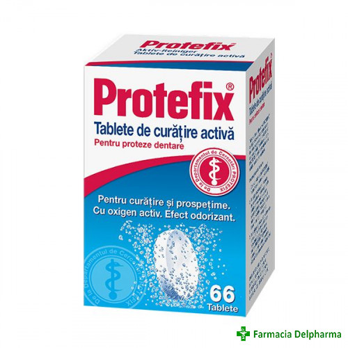 Protefix tablete de curatare activa x 66 compr. eff., Queisser