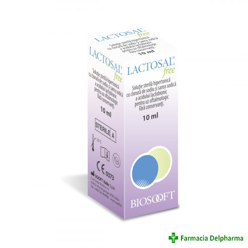 Lactosal Free picaturi oftalmice x 10 ml, Bio Sooft