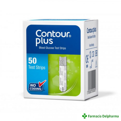 Teste glicemie contour plus x 50 buc