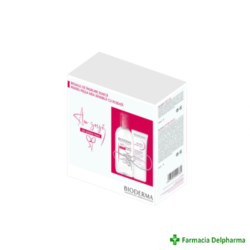 Sensibio Legere x 40 ml + Sensibio H2O x 250 ml, Bioderma