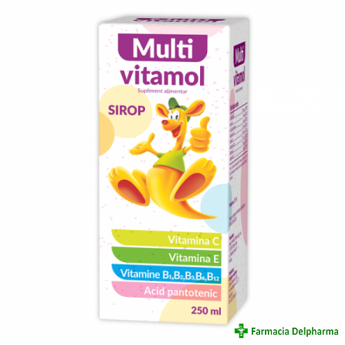 Multivitamol sirop 1+ x 250 ml, Zdrovit