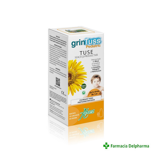 GrinTuss Pediatric sirop copii x 180 g, Aboca