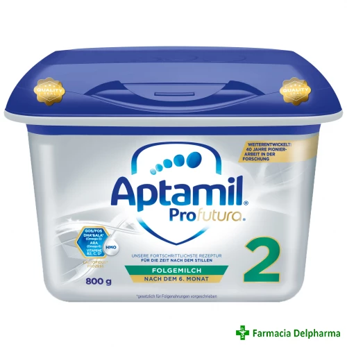 Lapte Aptamil ProFutura 2 x 800 g, Nutricia
