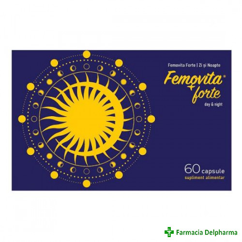 Femovita forte day & night x 60 caps.
