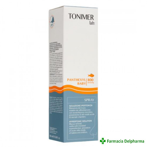 Tonimer lab panthexyl baby 800 mosm/kg spray hipertonic x 100 ml