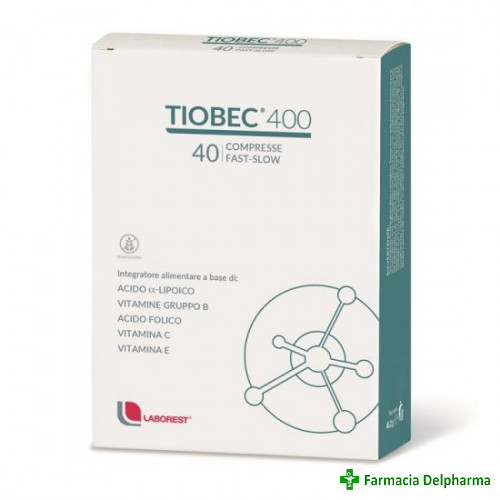 Tiobec 400 x 40 compr., Laborest