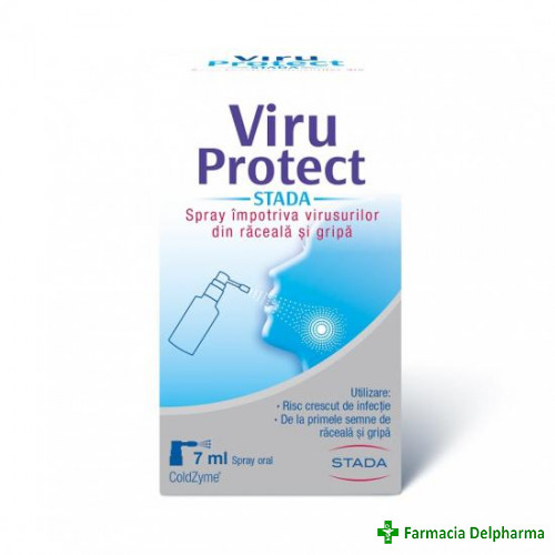 ViruProtect spray oral impotriva virusurilor x 7 ml, Stada