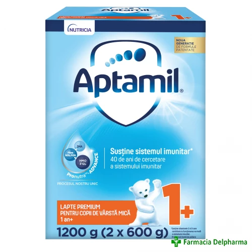 Lapte Aptamil Junior 1+ x 1200 g, Nutricia