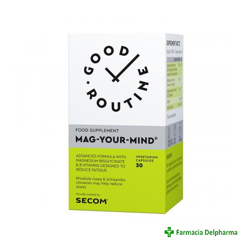 Mag Your Mind Good Routine x 30 caps., Secom