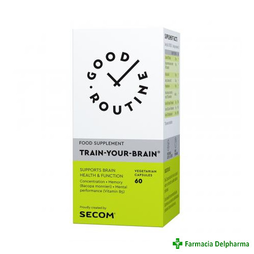 Train Your Brain Good Routine x 60 caps., Secom