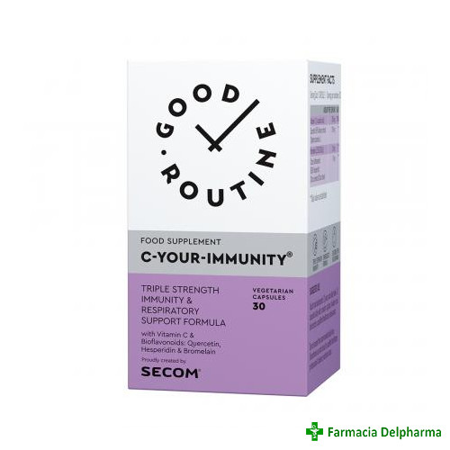 C Your Immunity Good Routine x 30 caps., Secom