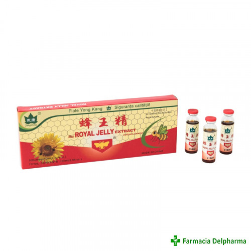Royal Jelly Extract x 10 fiole, Yong Kang