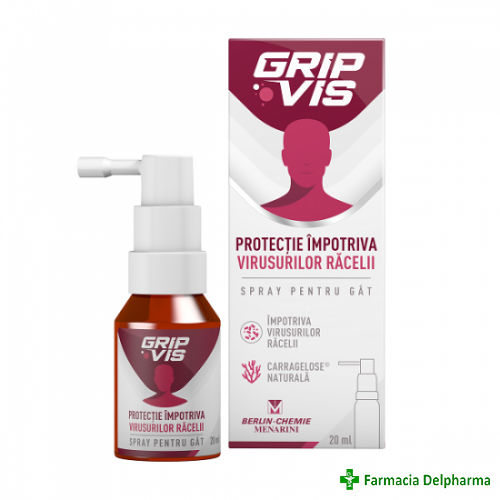 Grip Vis spray gat x 20 ml, Berlin-Chemie