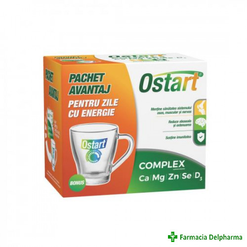 Ostart Complex x 20 compr. + cana Ostart cadou, Fiterman